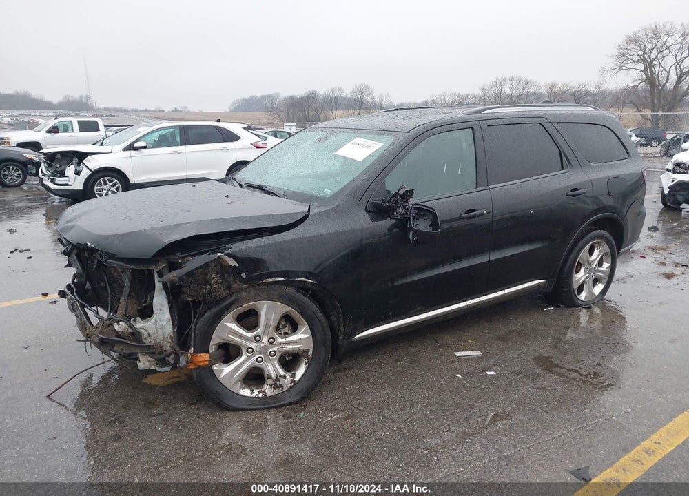2014 DODGE DURANGO LIMITED VIN: 1C4RDJDG1EC349697