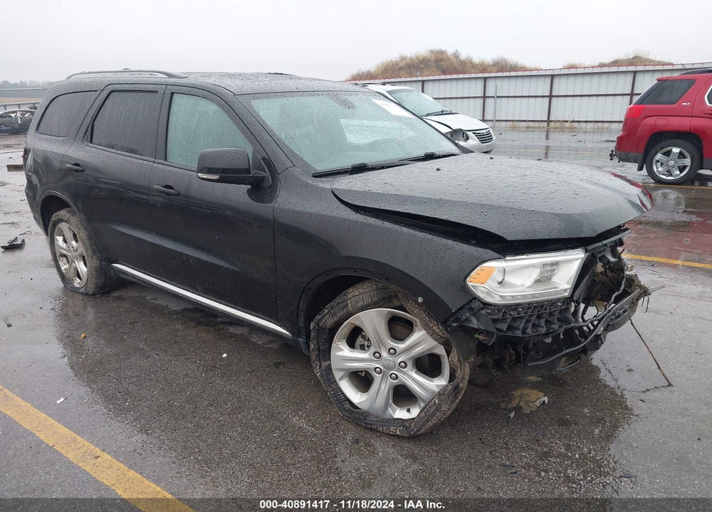 2014 DODGE DURANGO LIMITED VIN: 1C4RDJDG1EC349697