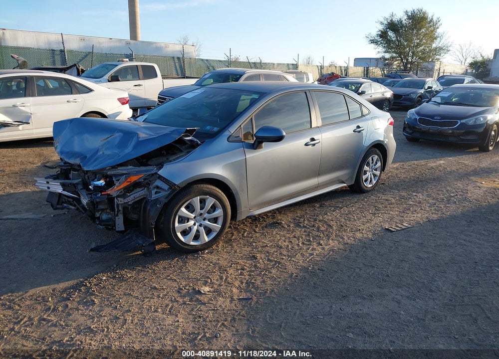 2021 TOYOTA COROLLA LE VIN: JTDEPMAE2MJ126606