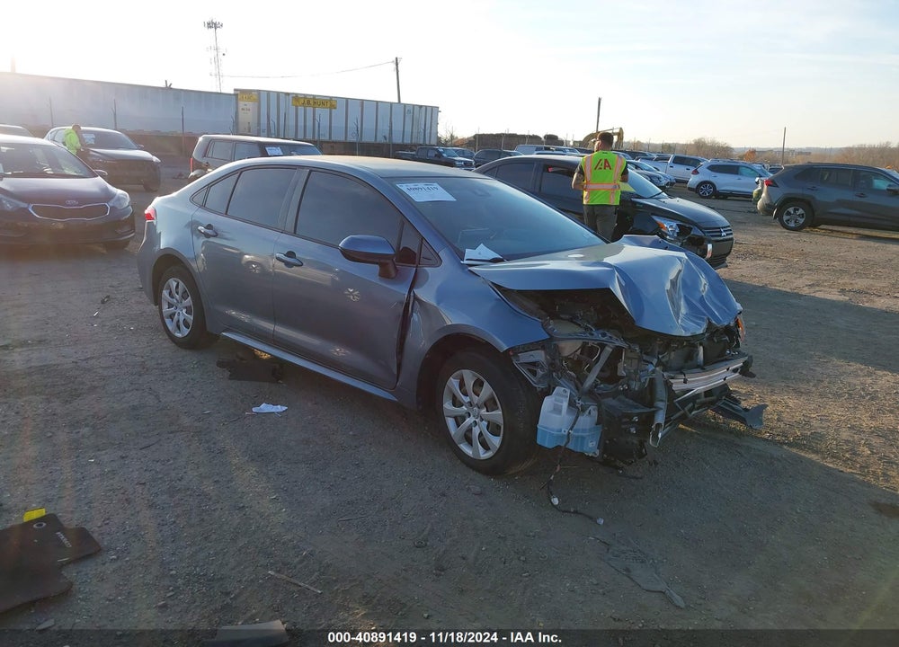 2021 TOYOTA COROLLA LE VIN: JTDEPMAE2MJ126606