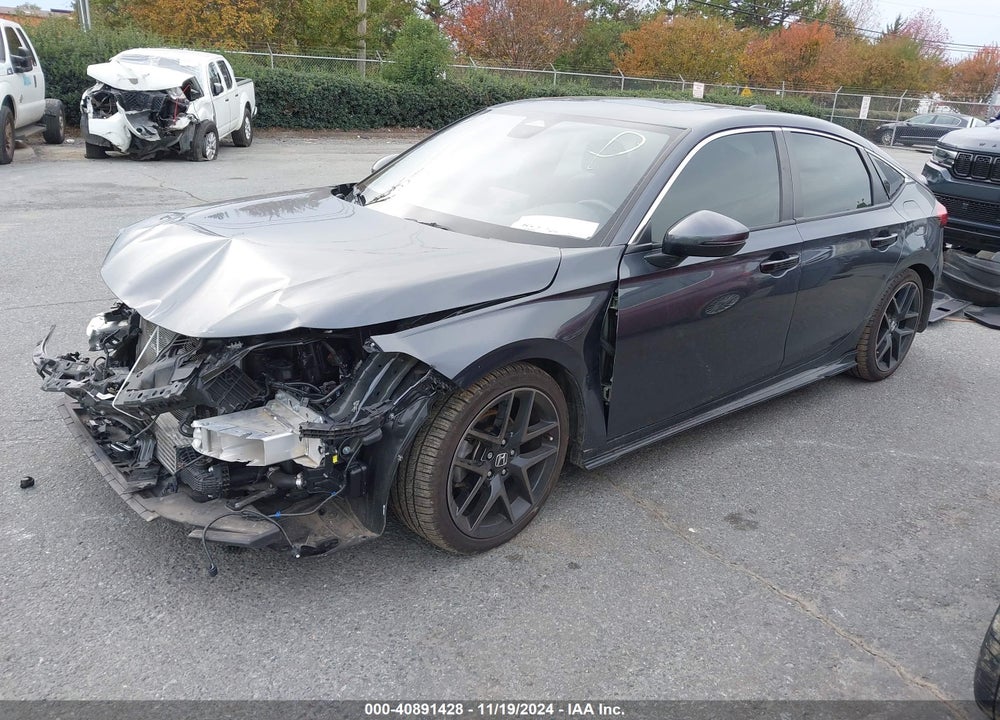 2022 HONDA CIVIC VIN: 19XFL1H87NE017720