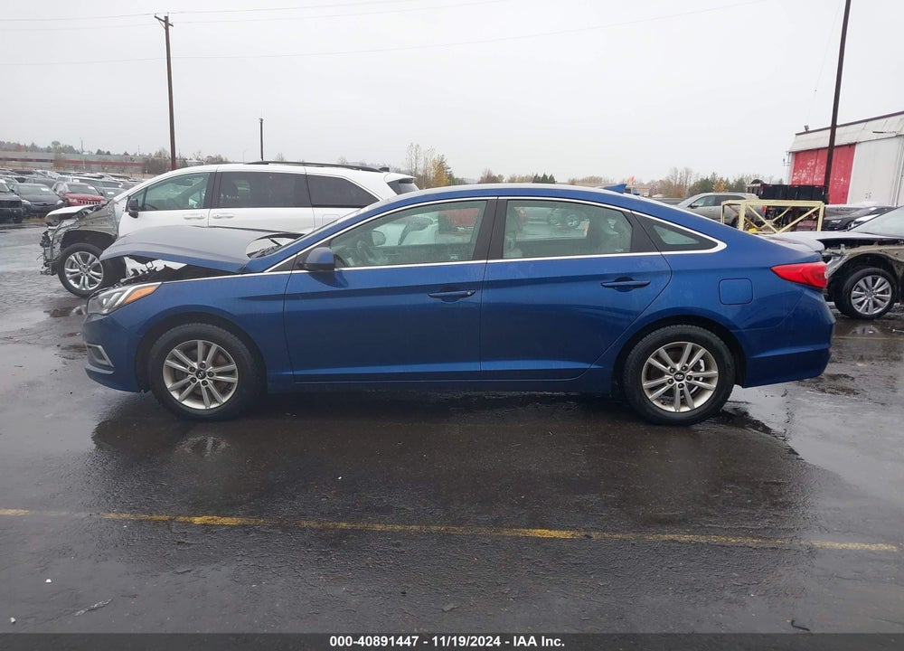 2017 HYUNDAI SONATA SE VIN: 5NPE24AF9HH510355