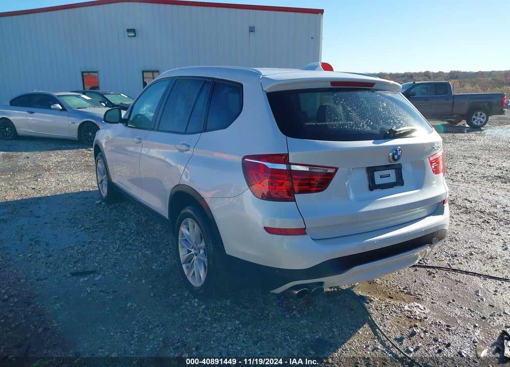 2017 BMW X3 XDRIVE28I VIN: 5UXWX9C36H0W79850