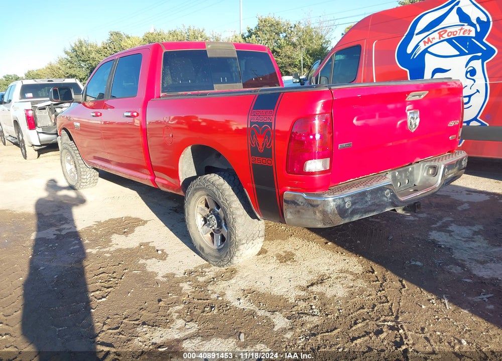 2012 RAM 2500 SLT VIN: 3C6UD5DL9CG321596