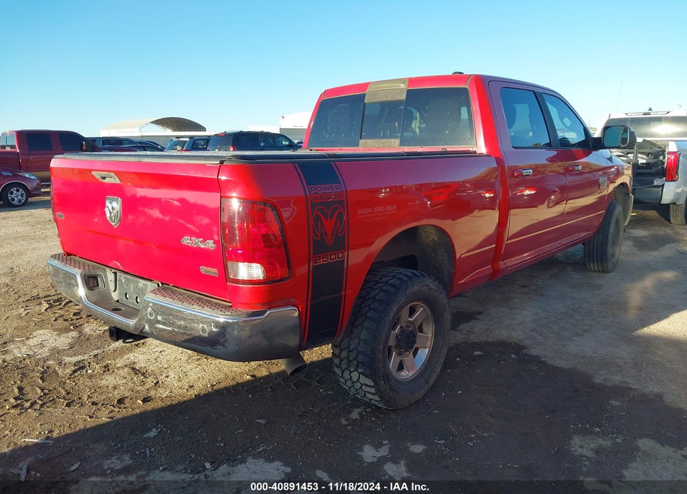 2012 RAM 2500 SLT VIN: 3C6UD5DL9CG321596