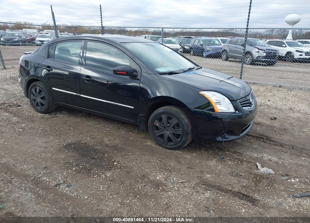 2012 NISSAN SENTRA 2.0 S VIN: 3N1AB6APXCL632222