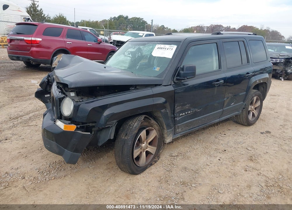 2016 JEEP PATRIOT HIGH ALTITUDE EDITION VIN: 1C4NJRFB4GD696722