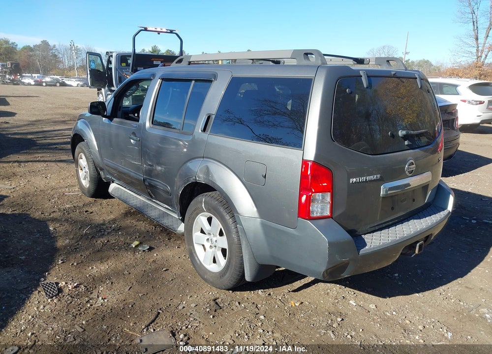 2008 NISSAN PATHFINDER SE VIN: 5N1AR18B88C651372