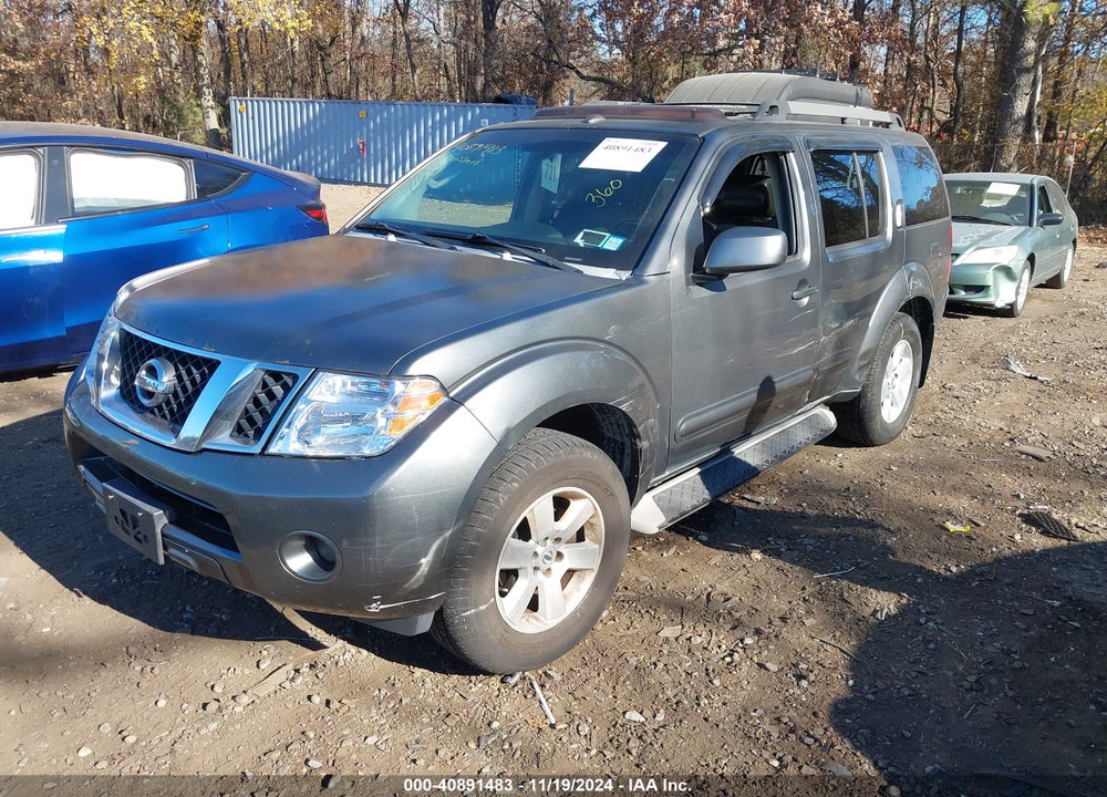 2008 NISSAN PATHFINDER SE VIN: 5N1AR18B88C651372