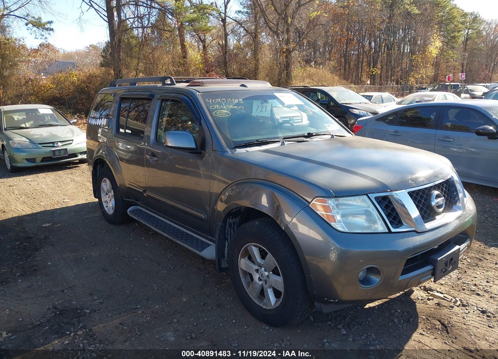 2008 NISSAN PATHFINDER SE VIN: 5N1AR18B88C651372
