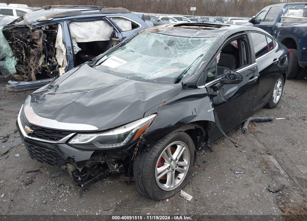 2017 CHEVROLET CRUZE LT AUTO VIN: 1G1BH5SEXH7246167