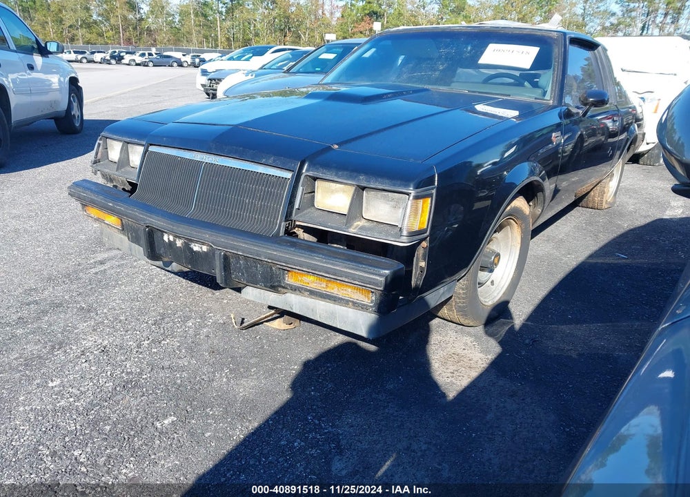 1986 BUICK REGAL T-TYPE VIN: 1G4GK4776GP451112