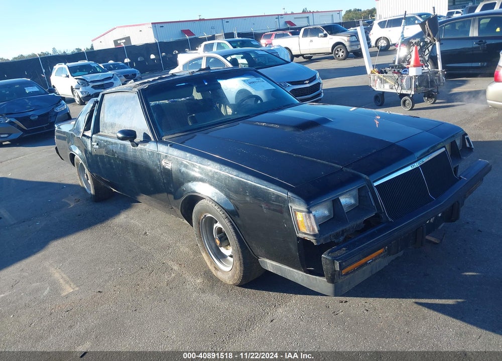 1986 BUICK REGAL T-TYPE VIN: 1G4GK4776GP451112