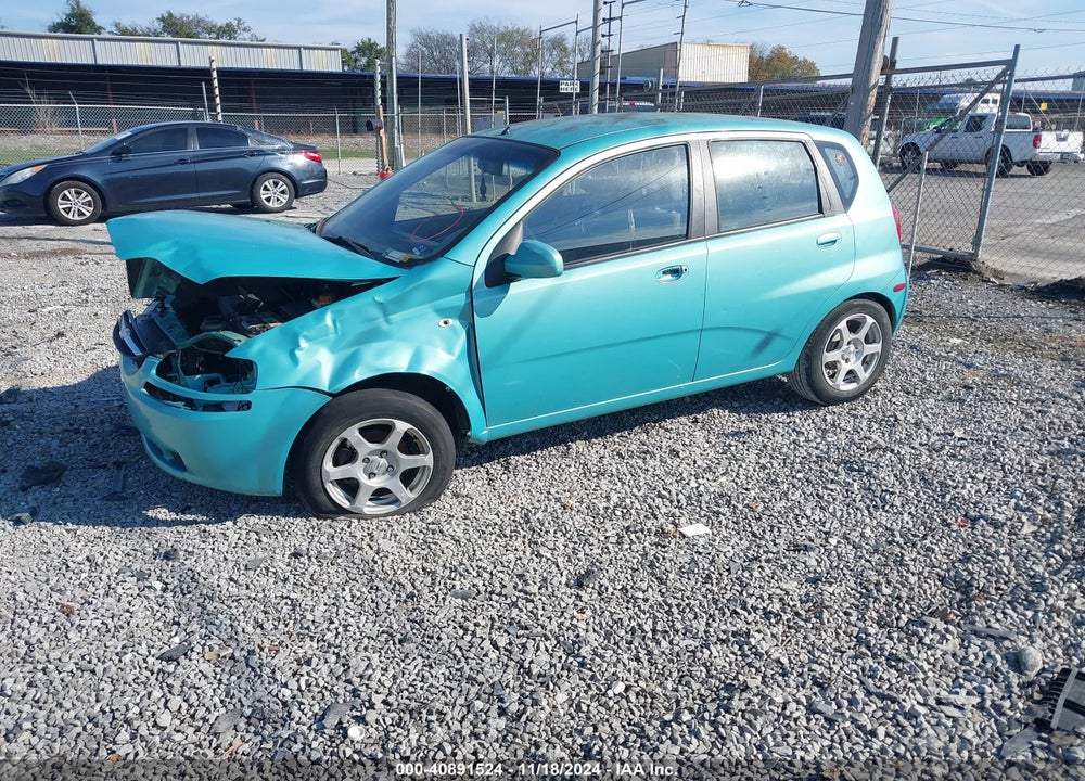 2005 CHEVROLET AVEO LS VIN: KL1TD62685B294711
