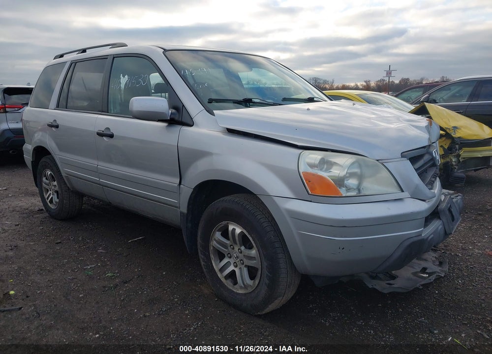 2003 HONDA PILOT EX-L VIN: 2HKYF18573H509758