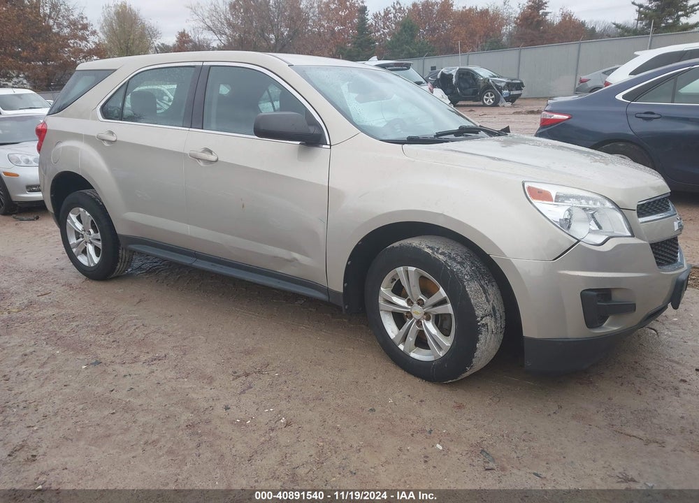2012 CHEVROLET EQUINOX LS VIN: 2GNALBEK0C1147081