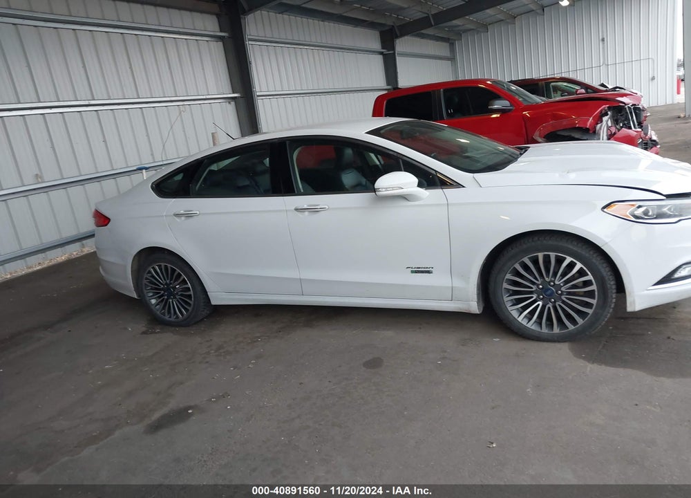 2017 FORD FUSION ENERGI VIN: 3FA6P0PU9HR231222