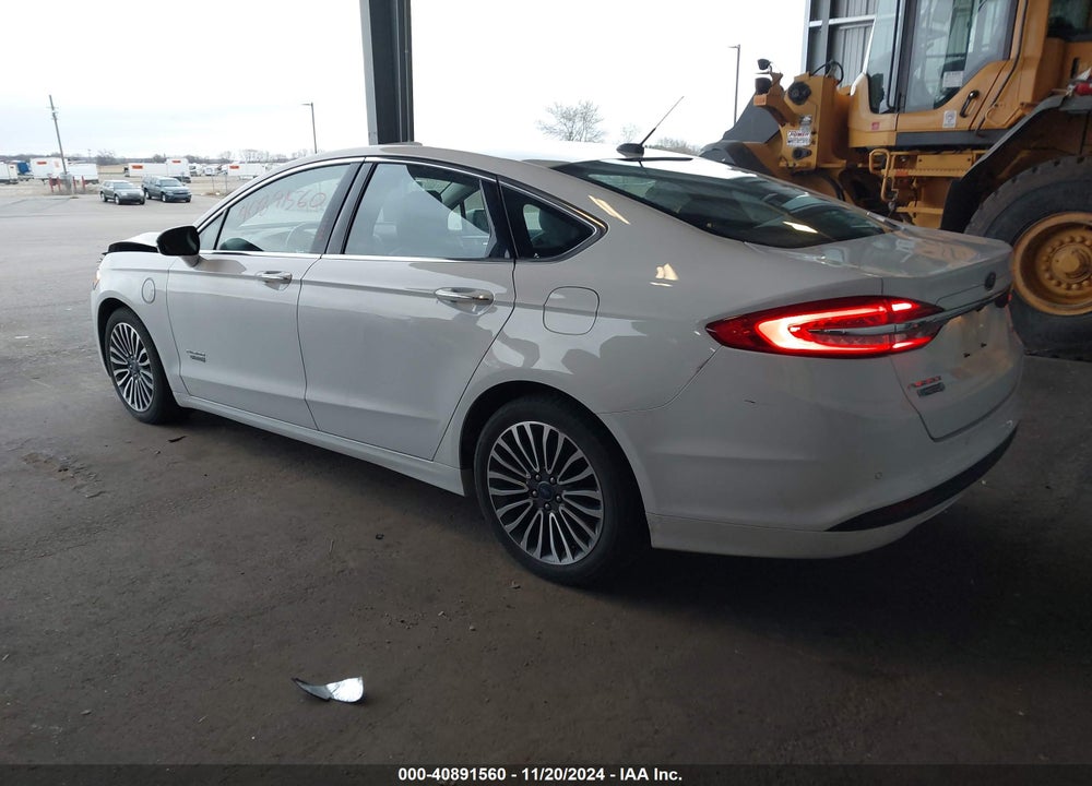2017 FORD FUSION ENERGI VIN: 3FA6P0PU9HR231222
