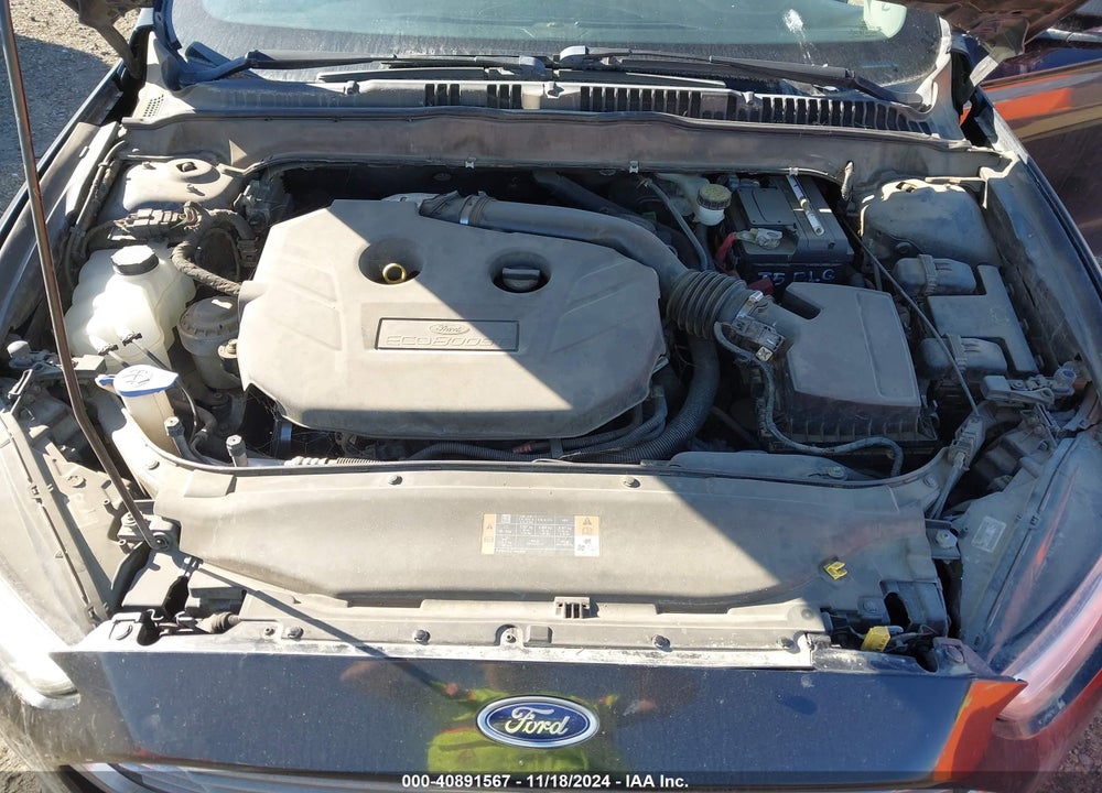 2013 FORD FUSION VIN: 3FA6P0K92DR120279