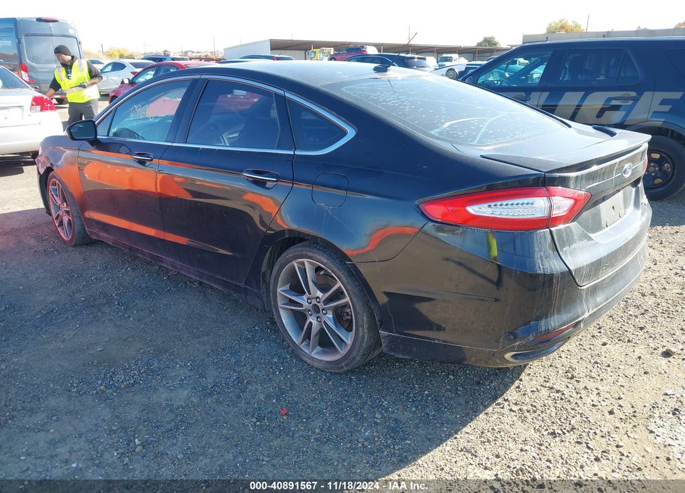 2013 FORD FUSION VIN: 3FA6P0K92DR120279