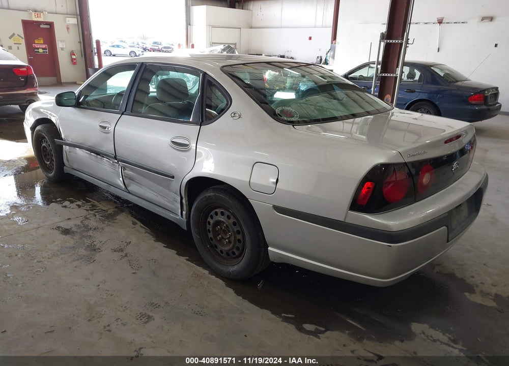 2004 CHEVROLET IMPALA VIN: 2G1WF52E749258177