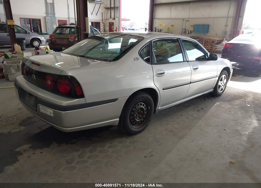 2004 CHEVROLET IMPALA VIN: 2G1WF52E749258177