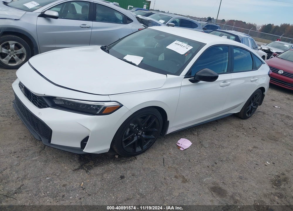 2025 HONDA CIVIC VIN: 19XFL2H88SE000166