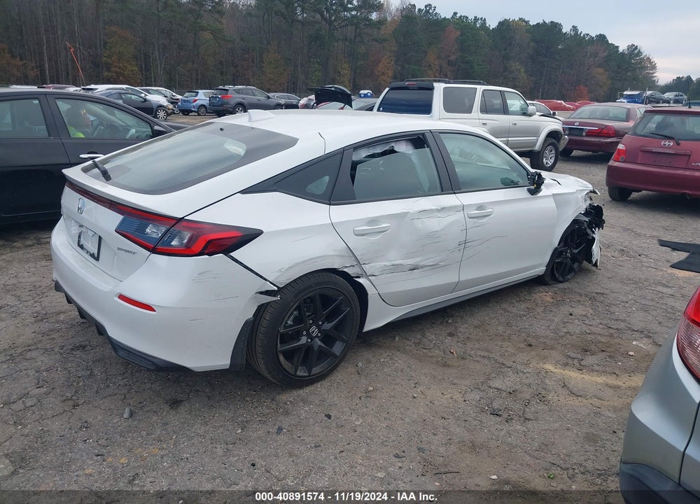 2025 HONDA CIVIC VIN: 19XFL2H88SE000166