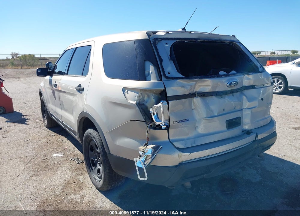 2013 FORD UTILITY POLICE INTERCEPTOR VIN: 1FM5K8AR2DGC21054