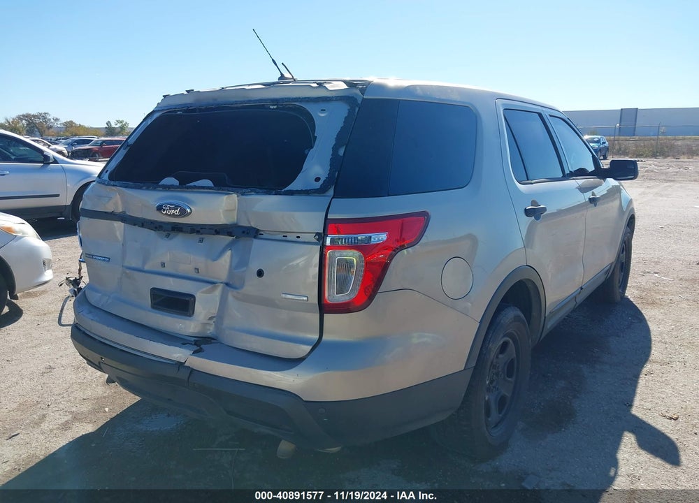 2013 FORD UTILITY POLICE INTERCEPTOR VIN: 1FM5K8AR2DGC21054