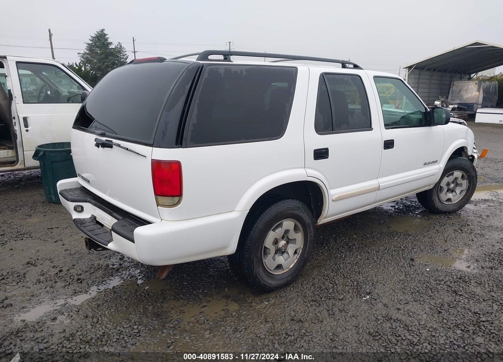 2004 CHEVROLET BLAZER LS VIN: 1GNDT13X84K154089