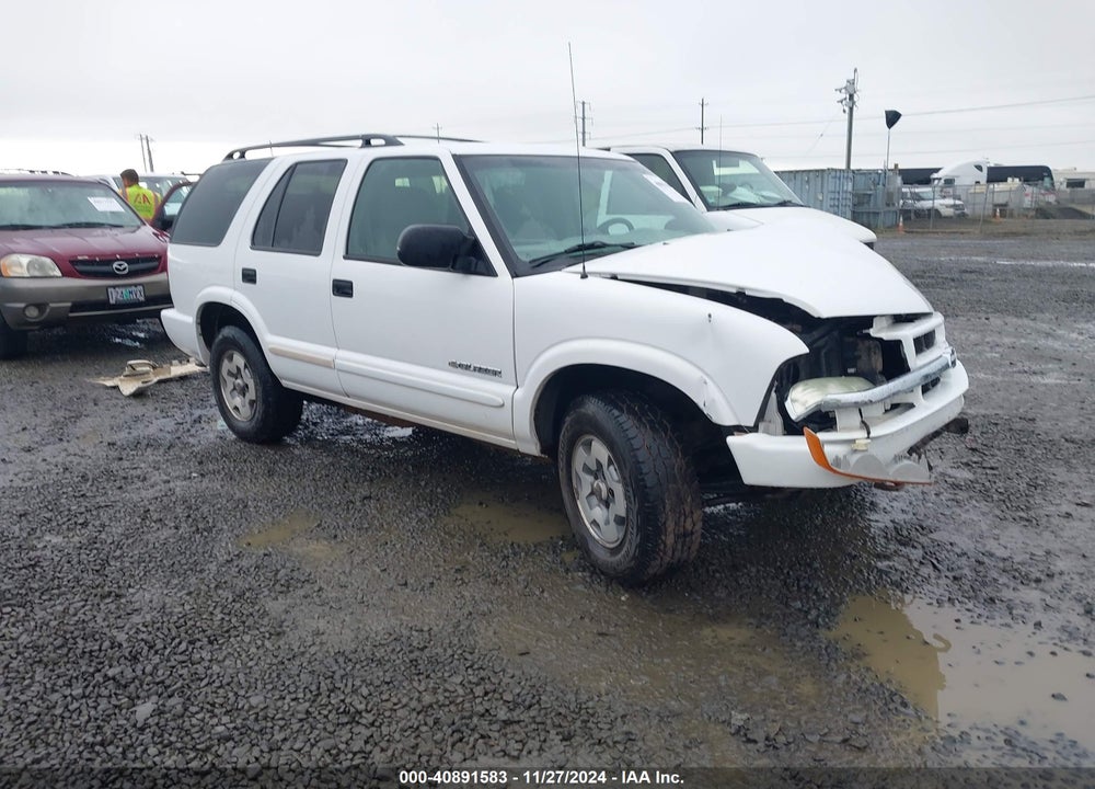 2004 CHEVROLET BLAZER LS VIN: 1GNDT13X84K154089