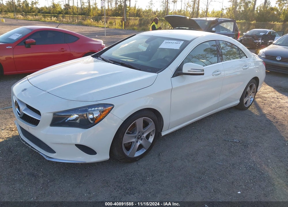 2018 MERCEDES-BENZ CLA 250 VIN: WDDSJ4EB7JN554038
