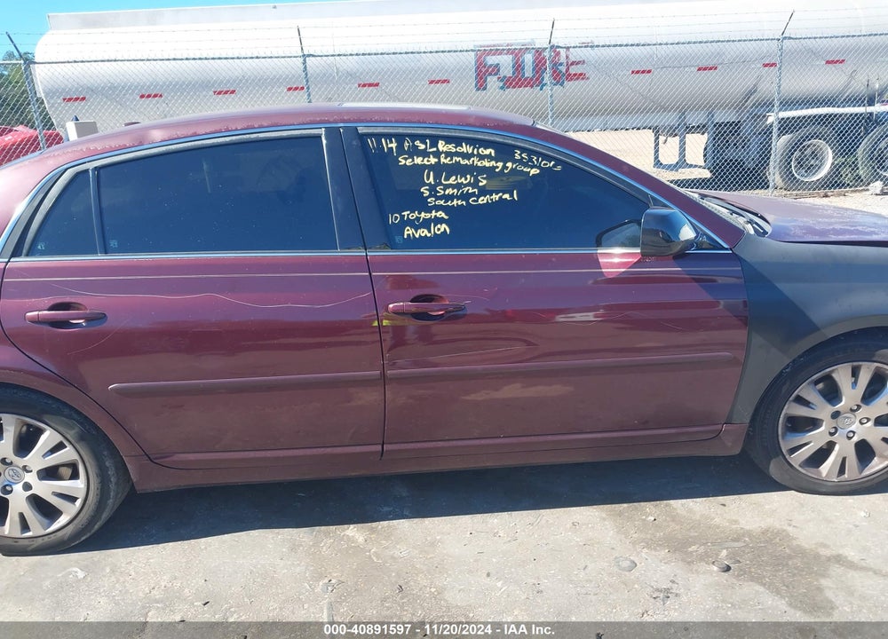 2010 TOYOTA AVALON XLS VIN: 4T1BK3DB6AU353106