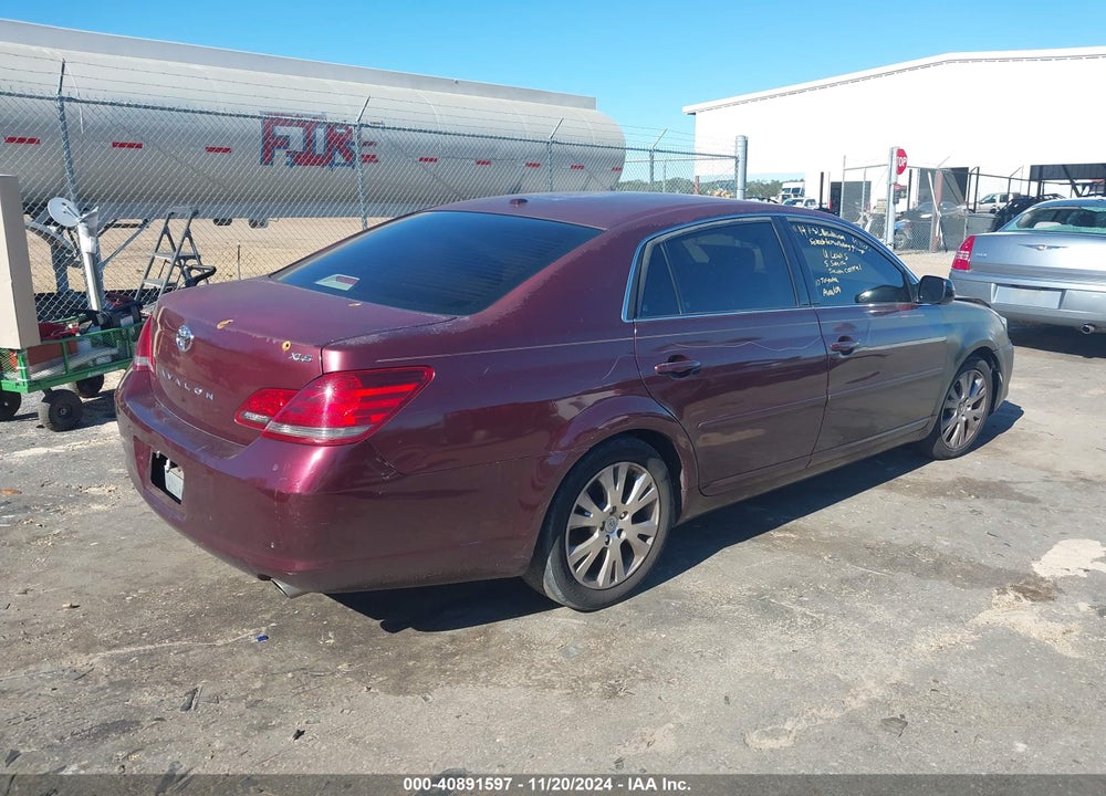 2010 TOYOTA AVALON XLS VIN: 4T1BK3DB6AU353106