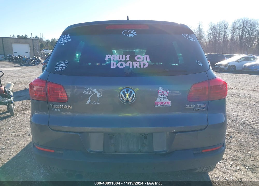 2014 VOLKSWAGEN TIGUAN SE VIN: WVGBV3AX7EW611327