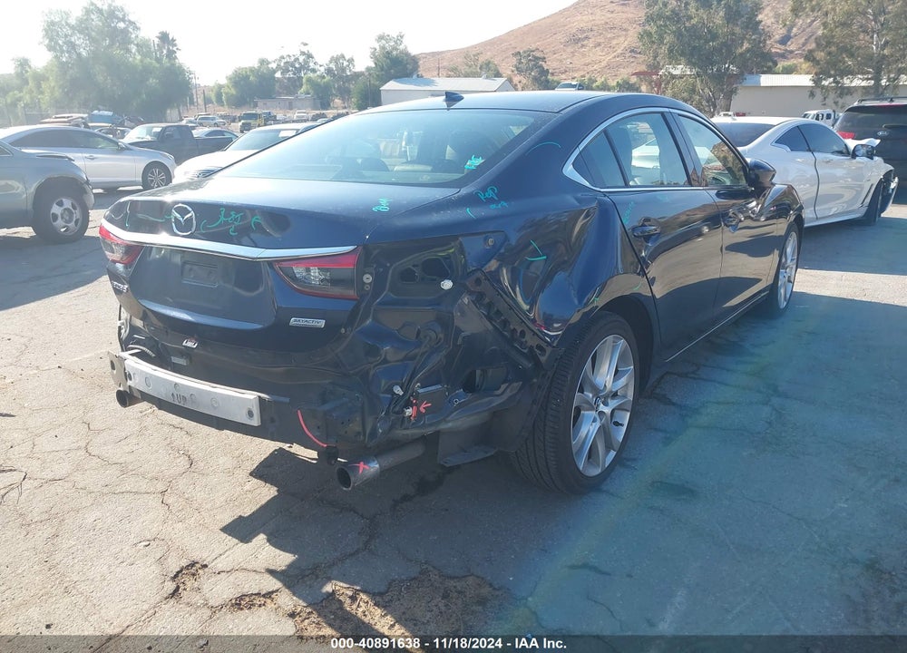 2016 MAZDA 6 I TOURING VIN: JM1GJ1V59G1485524
