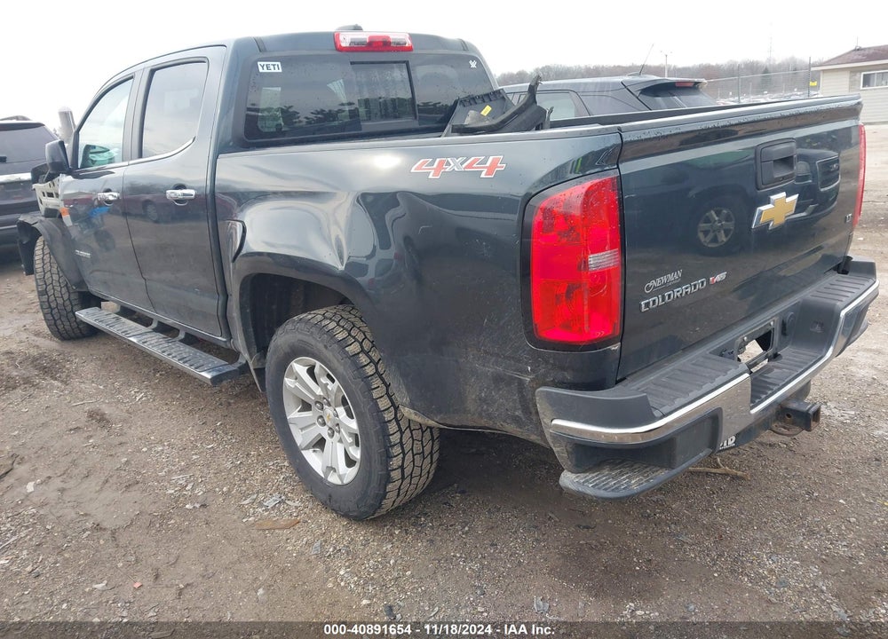 2018 CHEVROLET COLORADO LT VIN: 1GCGTCEN3J1156590