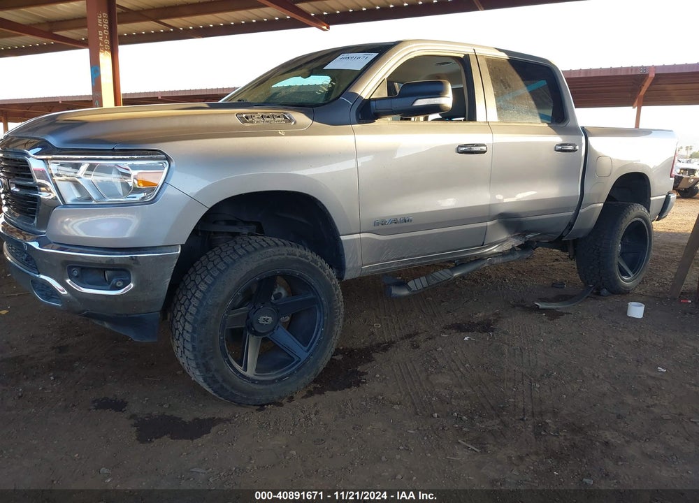 2019 RAM 1500 BIG HORN/LONE STAR 4X4 5'7 BOX VIN: 1C6SRFFT0KN916936