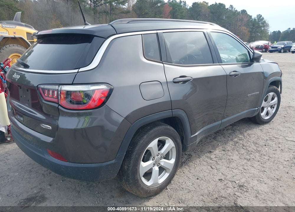 2018 JEEP COMPASS LATITUDE FWD VIN: 3C4NJCBBXJT489501