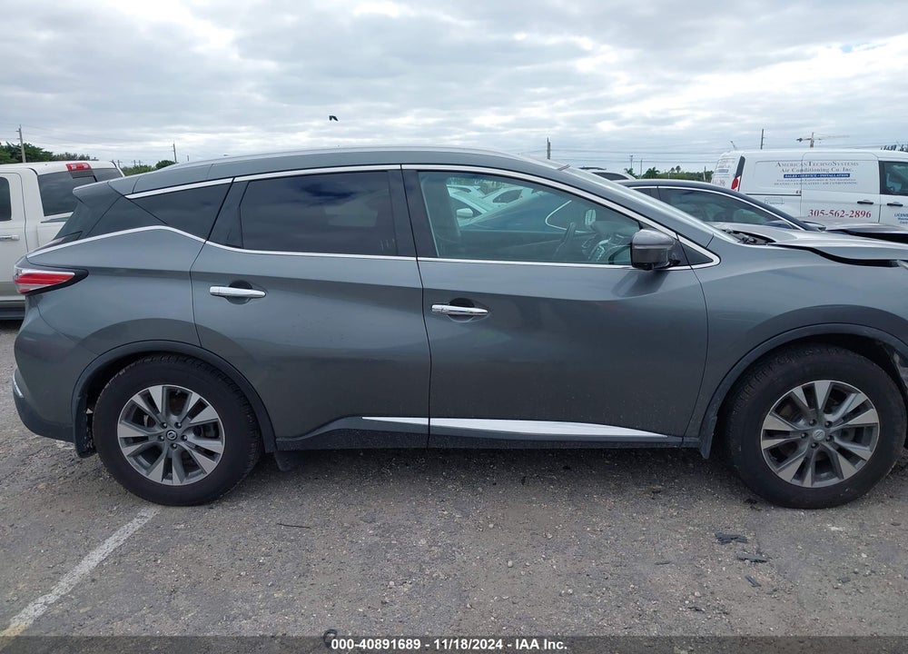 2015 NISSAN MURANO SL VIN: 5N1AZ2MH4FN222621