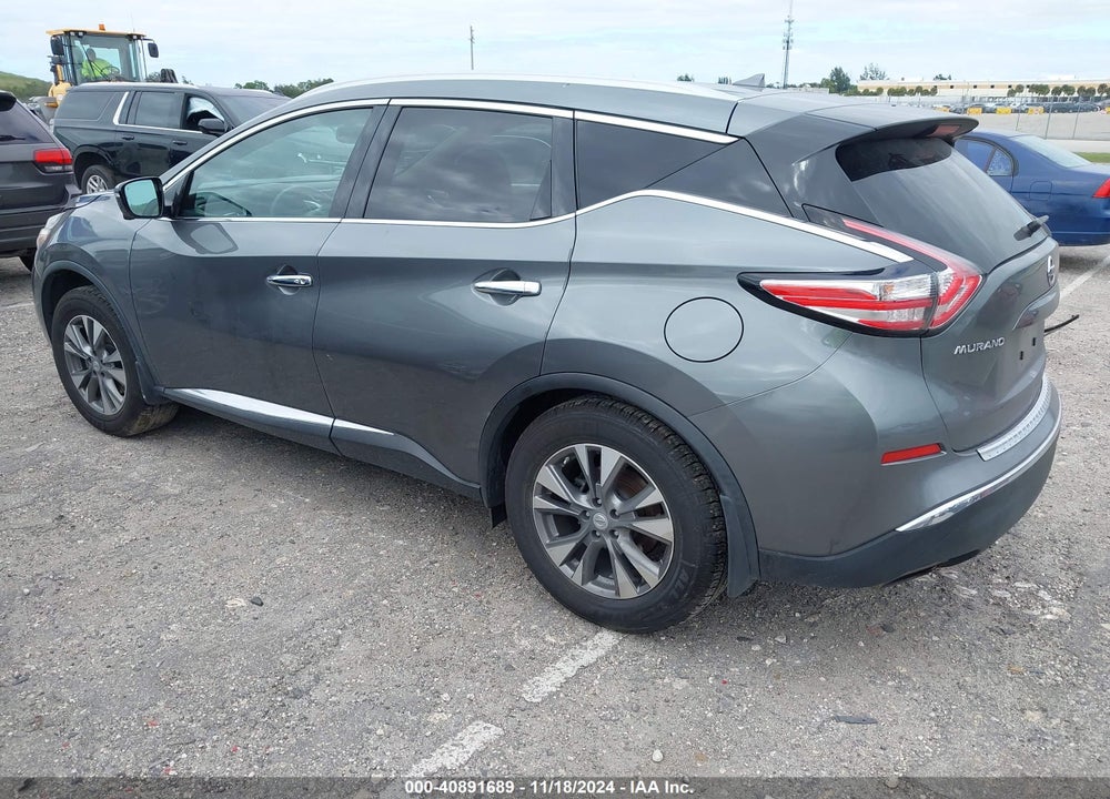 2015 NISSAN MURANO SL VIN: 5N1AZ2MH4FN222621