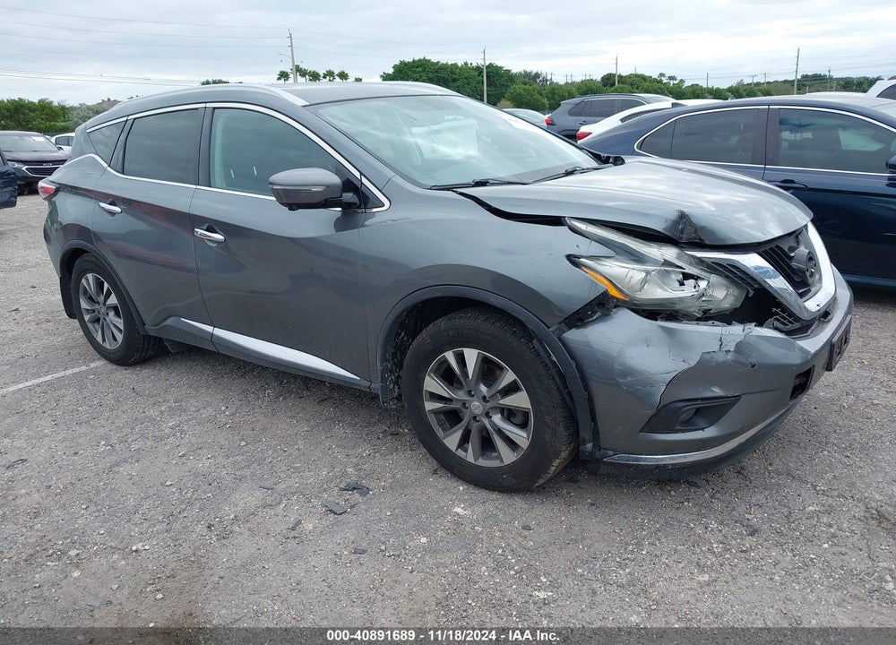 2015 NISSAN MURANO SL VIN: 5N1AZ2MH4FN222621