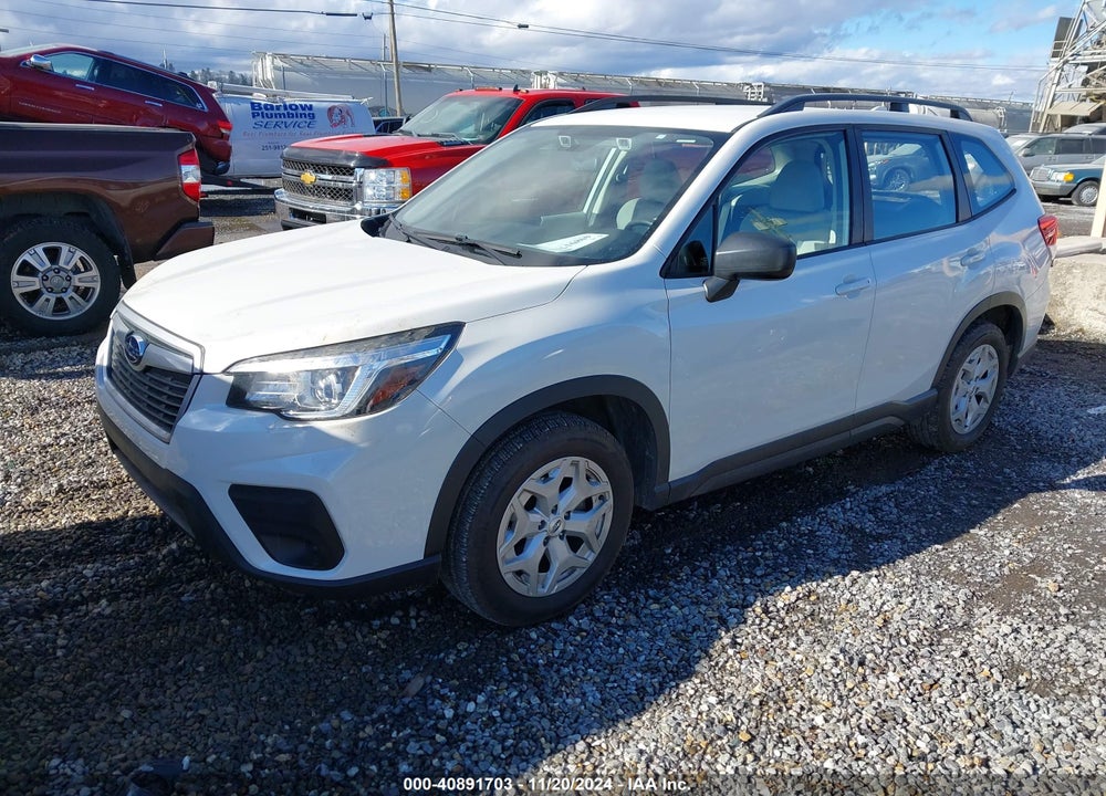 2019 SUBARU FORESTER VIN: JF2SKACC0KH449943