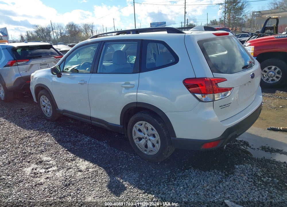 2019 SUBARU FORESTER VIN: JF2SKACC0KH449943
