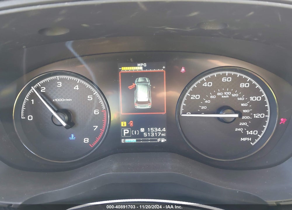 2019 SUBARU FORESTER VIN: JF2SKACC0KH449943