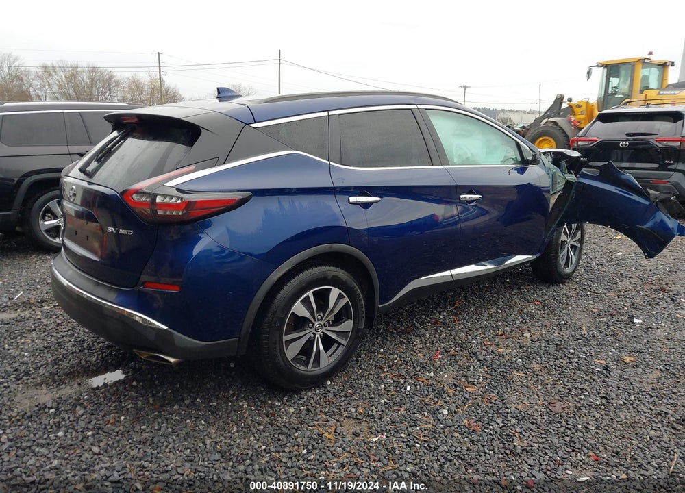 2019 NISSAN MURANO SV VIN: 5N1AZ2MS4KN138904