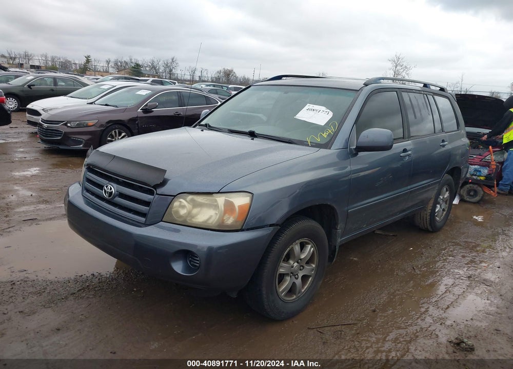 2005 TOYOTA HIGHLANDER V6 VIN: JTEDP21A250088889
