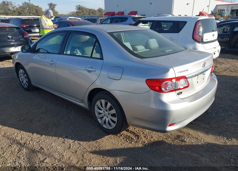 2012 TOYOTA COROLLA LE VIN: 5YFBU4EE6CP034978