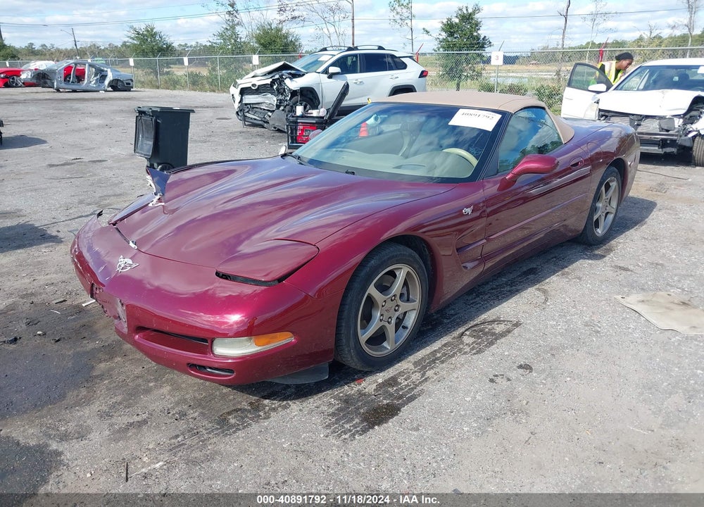 2003 CHEVROLET CORVETTE VIN: 1G1YY32G435126126